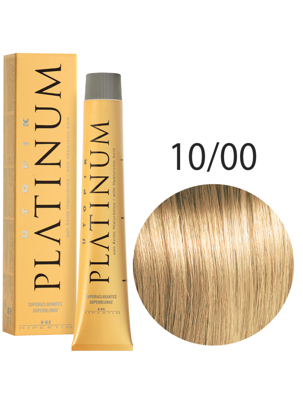 Краска для волос Utopik Platinum 10/00, супер-блонд платиновый, 60 мл