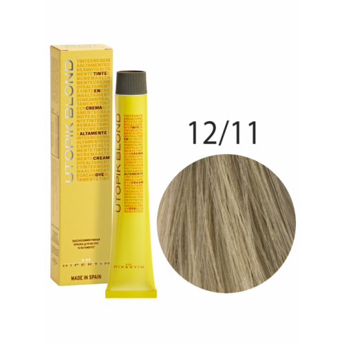 Краска для волос Utopik Altamente 12/11U, экстра-светлый блондин платиновый, 60 мл