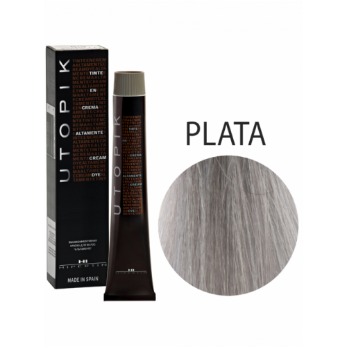Краска для волос Utopik Altamente PLATA, серебристый, 60 мл