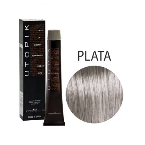 Краска для волос Utopik Altamente PLATA, серебристый, 60 мл